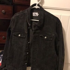 Calvin Klein black denim jacket